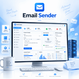 Email Sender – Bulk Email Campaign & SMTP Management Software