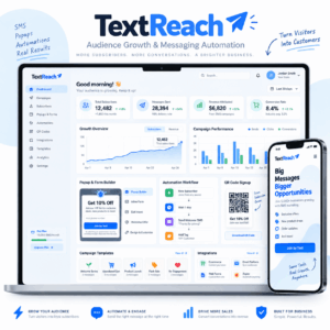 TextReach – SMS Marketing Automation & Audience Growth Platform